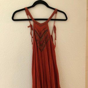 Free People Beaded Top